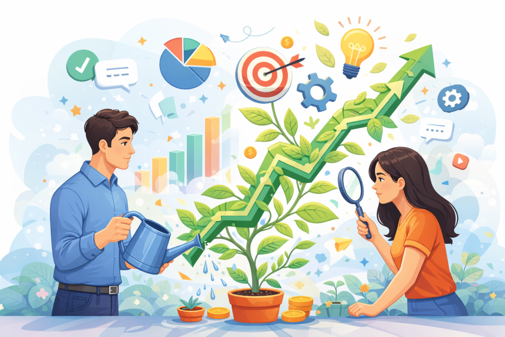 growing strategy in action